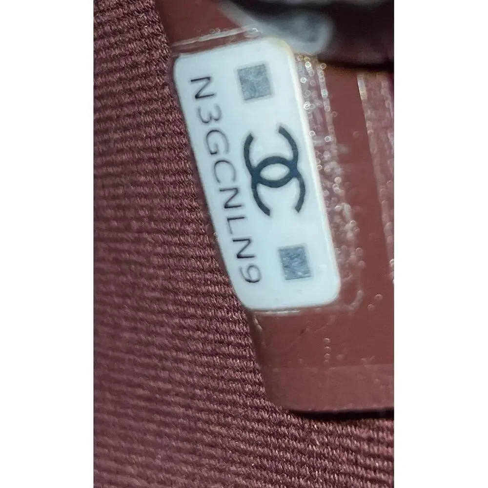 Chanel Cc Dome Zip Clutch With Chain #239903C42B - Picture 6 of 6